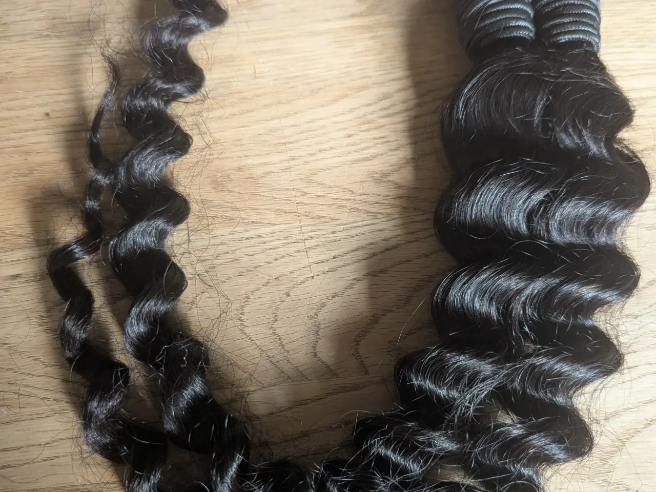 Billede 5 - Extensions human virgin 32 inches deep Wave hair