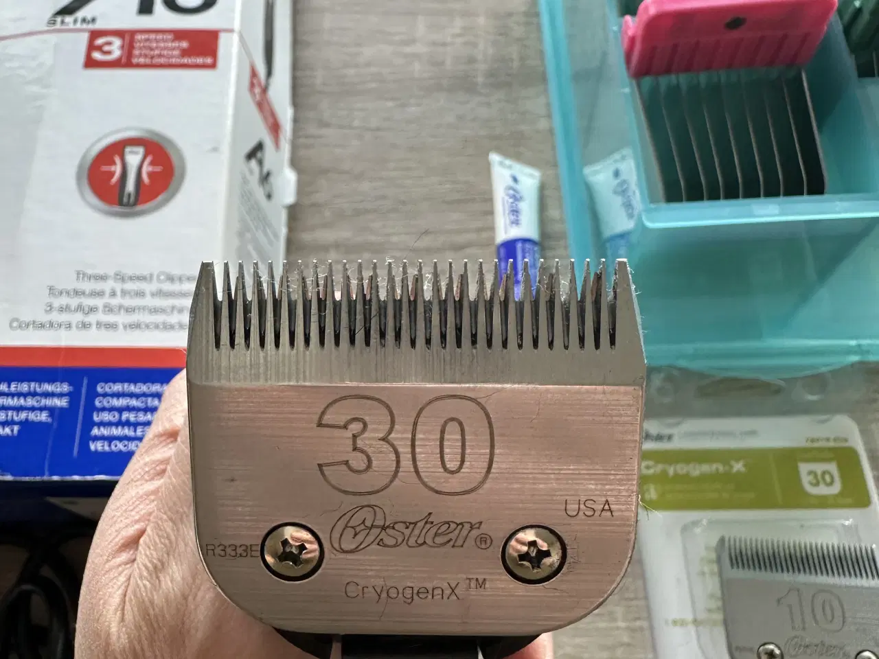 Billede 5 - Oster A6 Slim led ekstra skær og afstandskamme