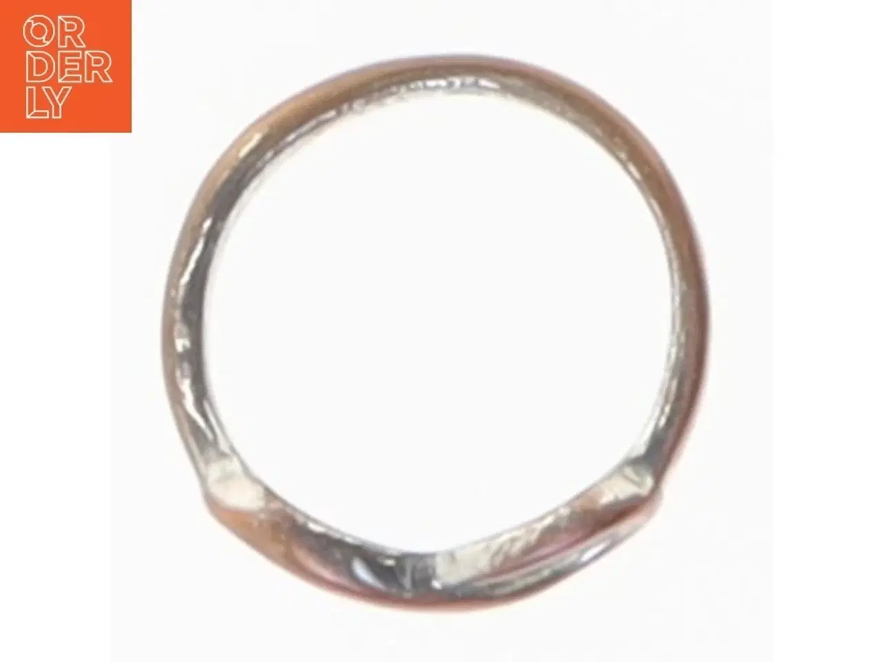 Billede 2 - Sølvring med uendelighedstegn (str. 53 mm)