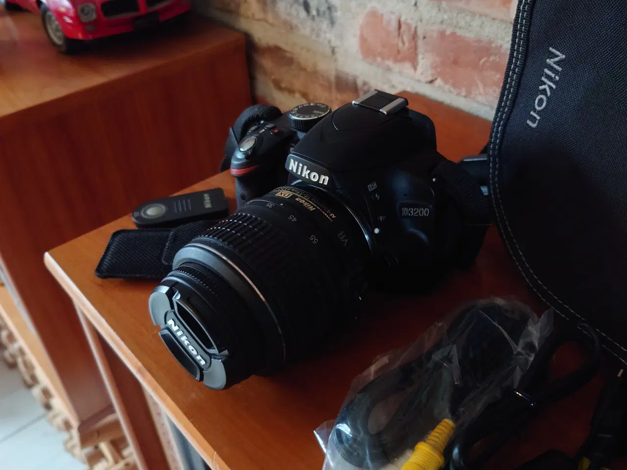 Billede 3 - Nikon D3200 24.2 mp 64gb ram 18-55mm objektiv VR m