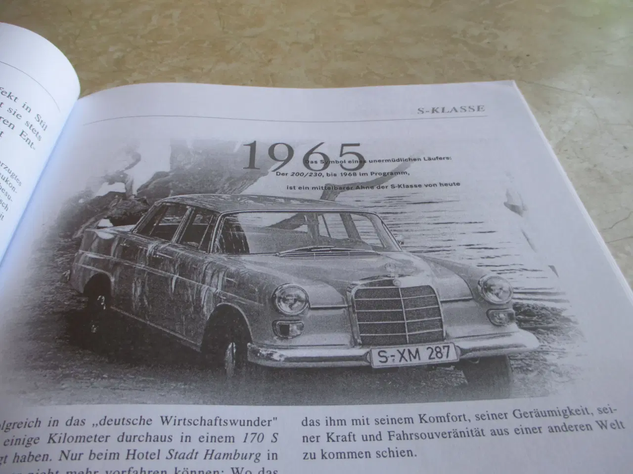 Billede 5 - Bog   Mercedes  gamle modeller  