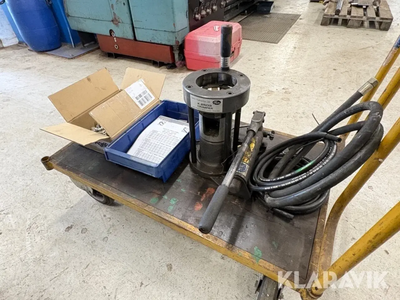 Billede 1 - Hydraulisk slangepresser Gates Hydraulics Ltd. K2503 Crimper