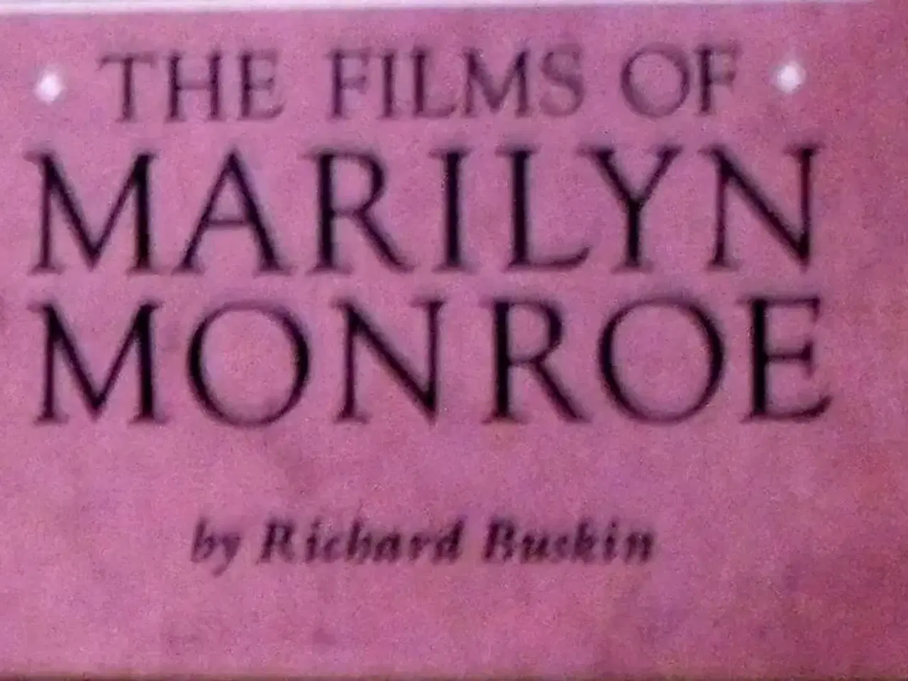 Billede 1 - The Films of Marilyn Monroe