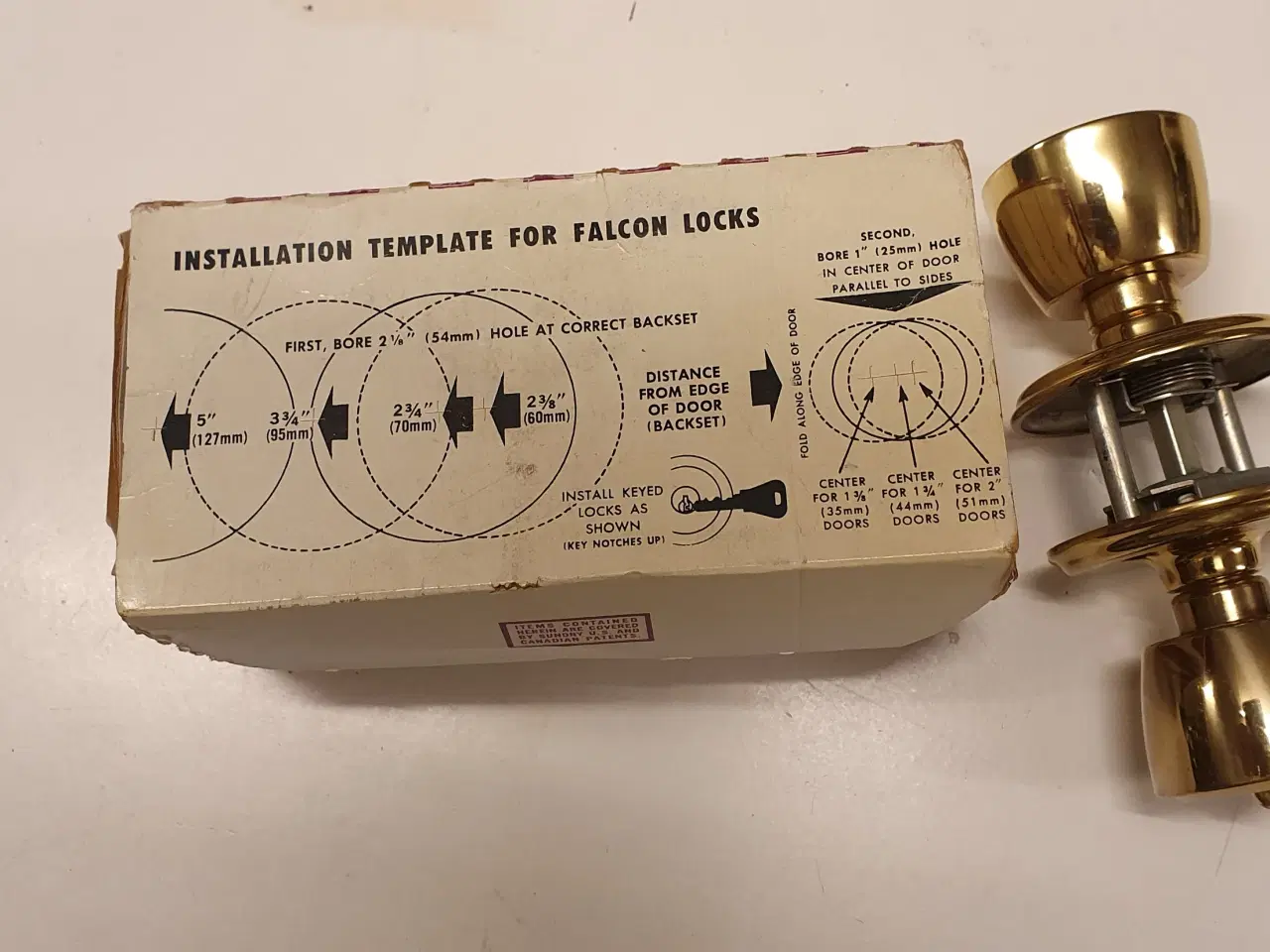 Billede 1 - Falcon dørlås