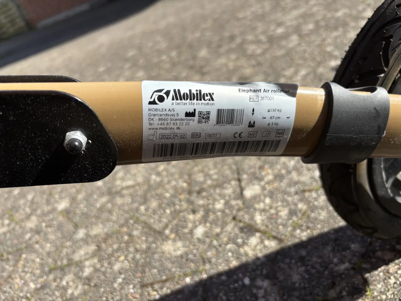 Billede 4 - Robust luksus rollator fra Mobilex