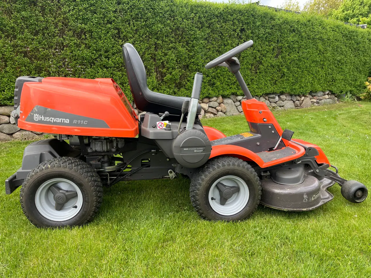 Billede 2 - Husqvarna Rider R11C Combi 94 knækstyret Frontklip