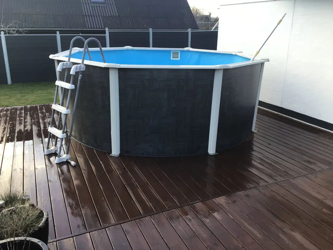 Billede 1 - Swimmingpool stål med Rattan look.