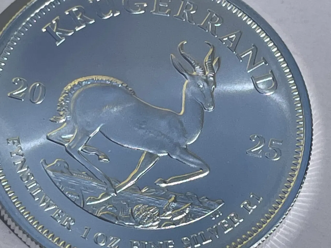 Billede 1 - Sydafrika mønter, 1 OZ, 2025 Krugerran 0,9999 Rent