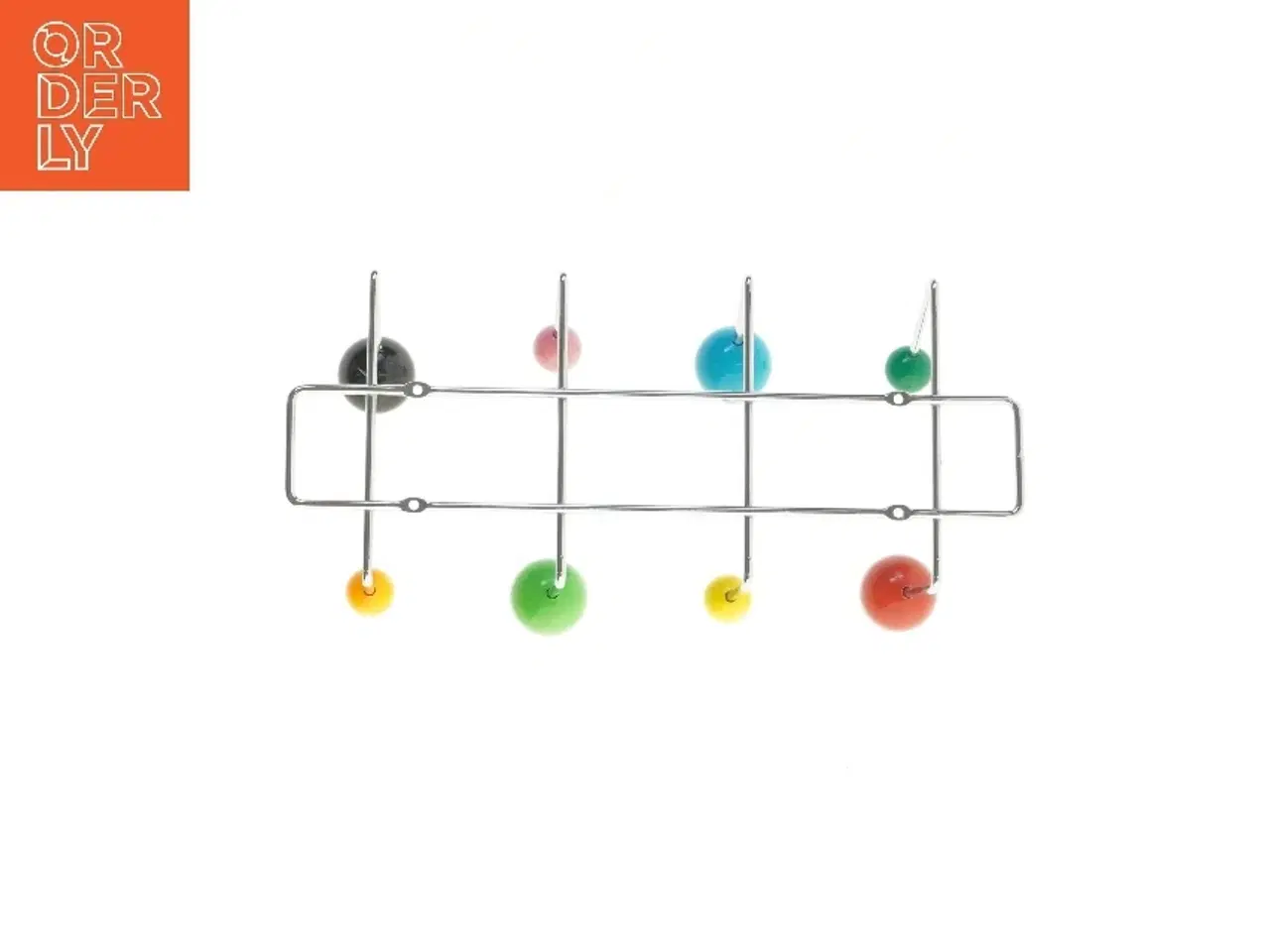 Billede 2 - Farverig knagerække (str. 15x35 cm)