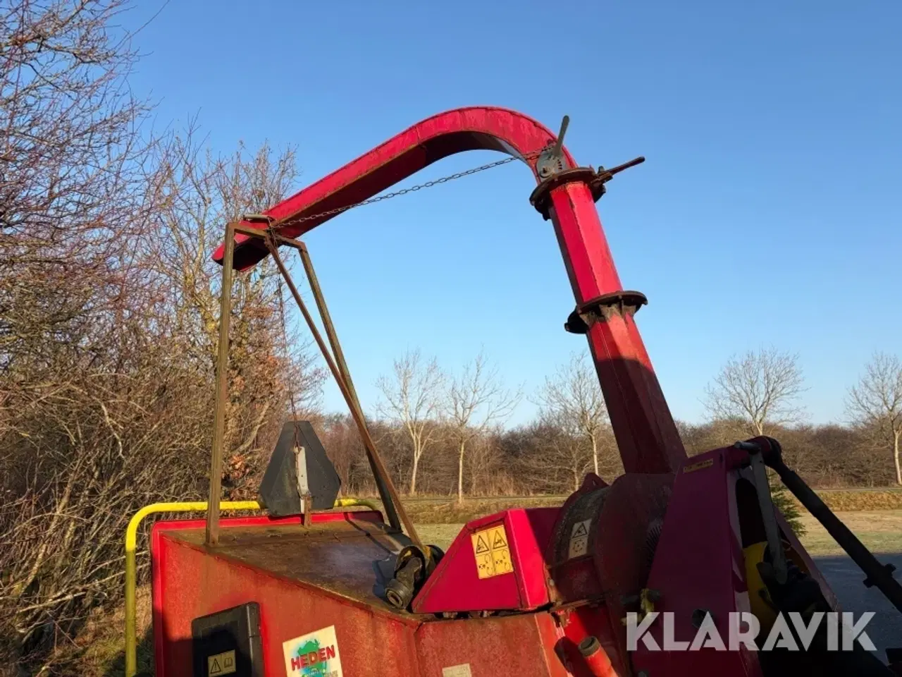 Billede 8 - Flishugger Lindana TP 150 PTO med højtipsvogn