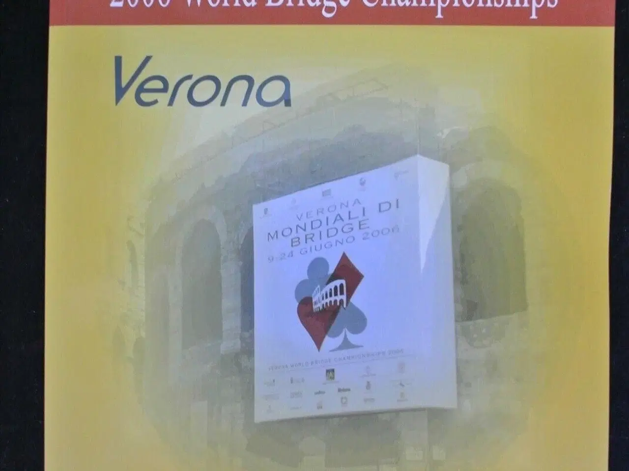 Billede 1 - 2006 world bridge championships verona, edited by 