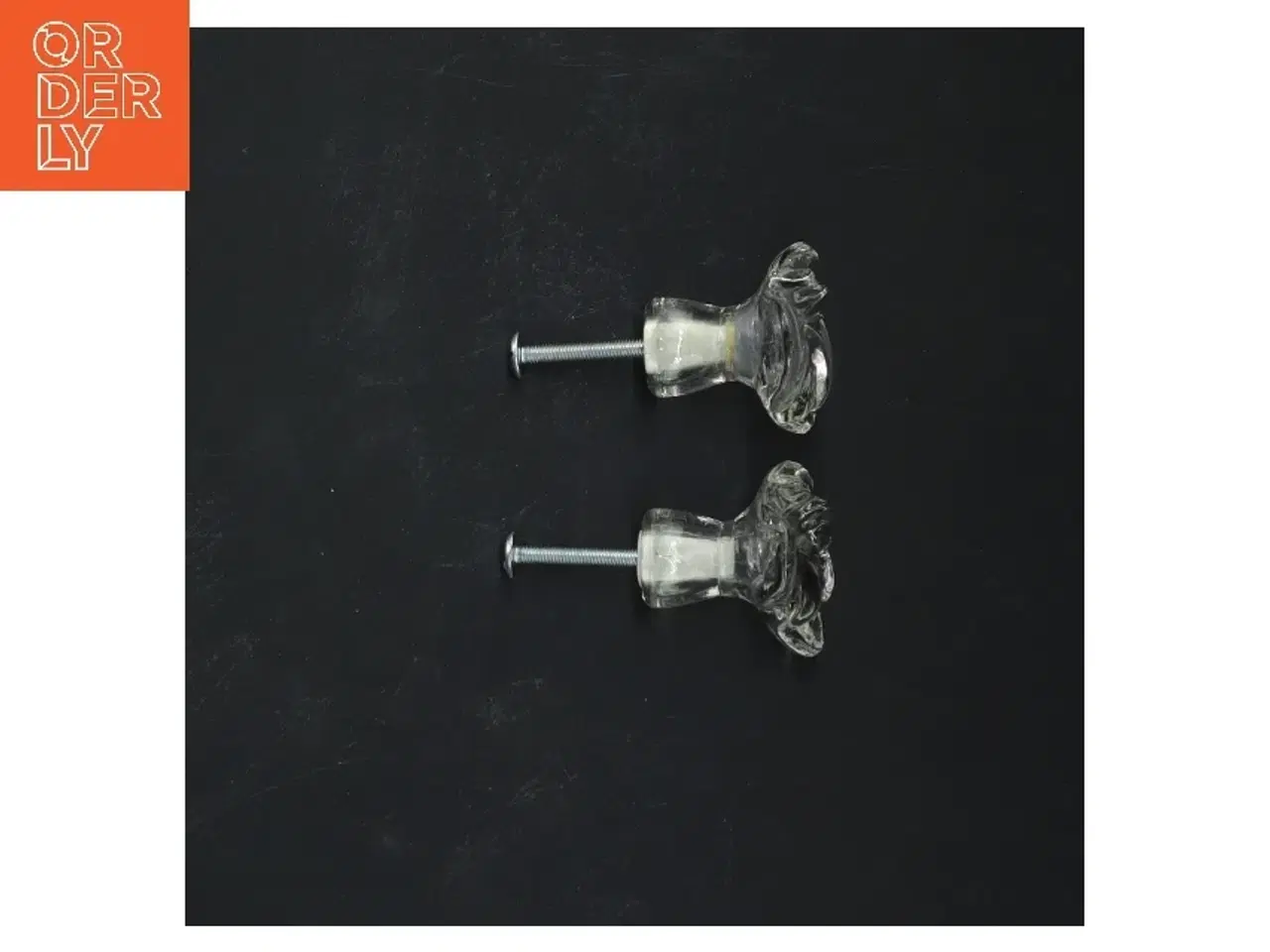 Billede 4 - Glasknopper til møbel (str. 3,5 cm)