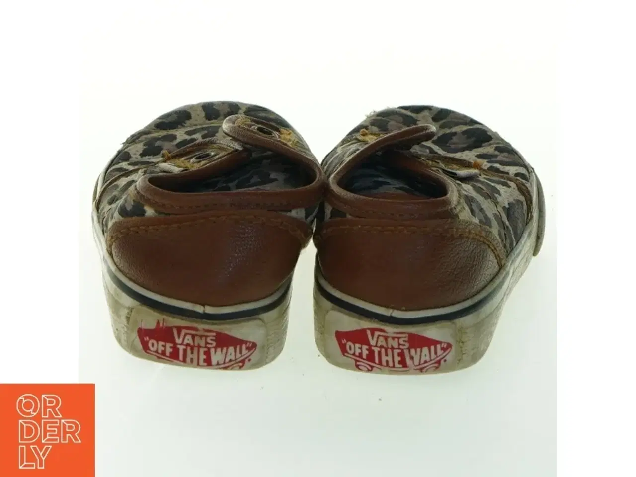 Billede 3 - Leopardmønstrede slip-on sneakers fra Vans (str. 22)