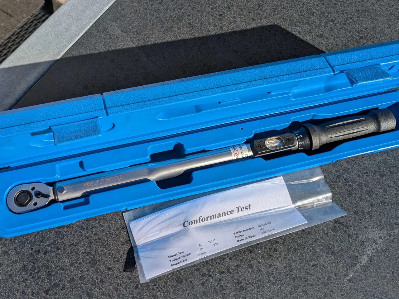 Billede 1 - Momentnøgle, 40–210 Nm, 1/2"