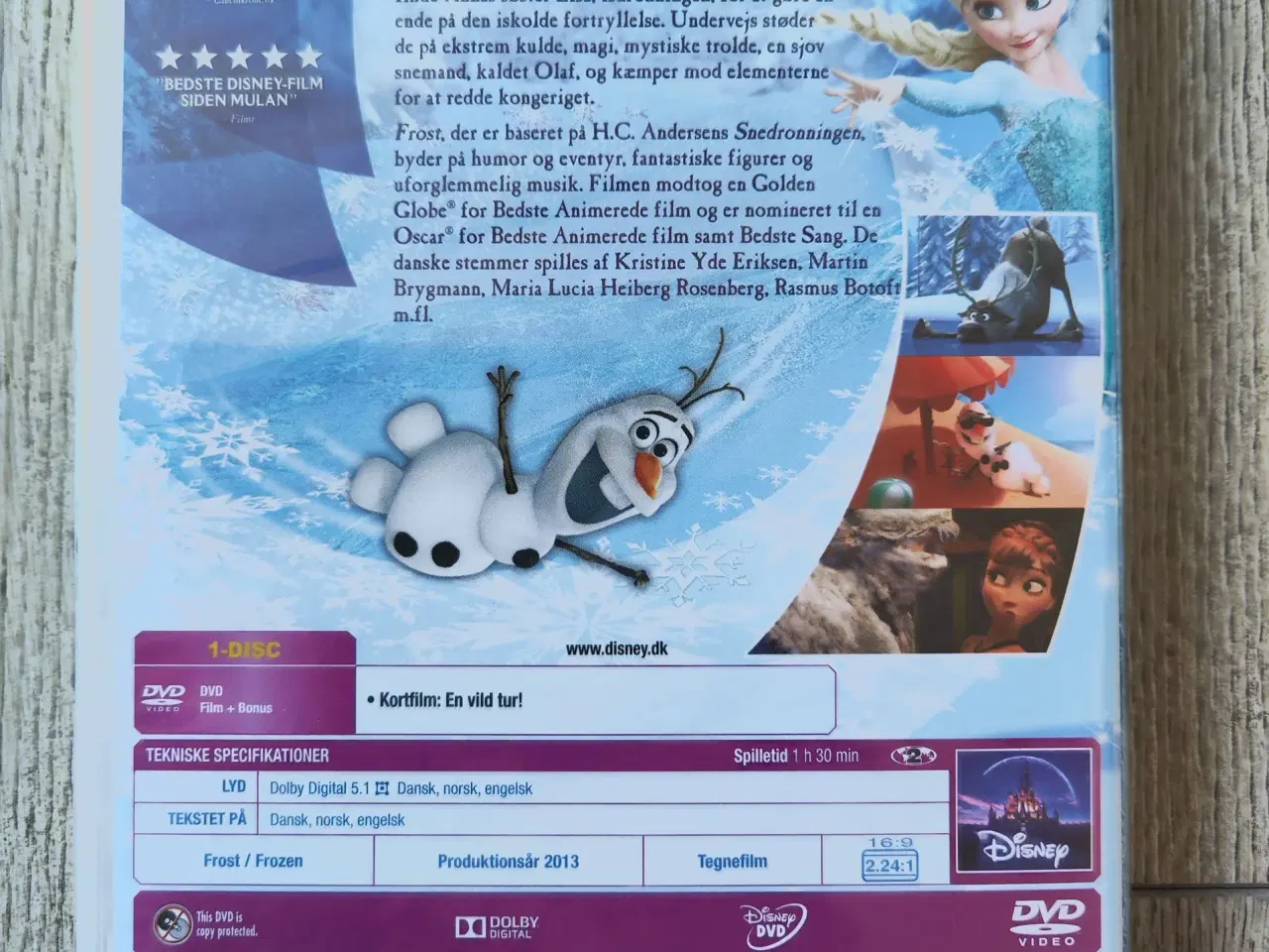 Billede 2 - DVD Disney Frost *NY*