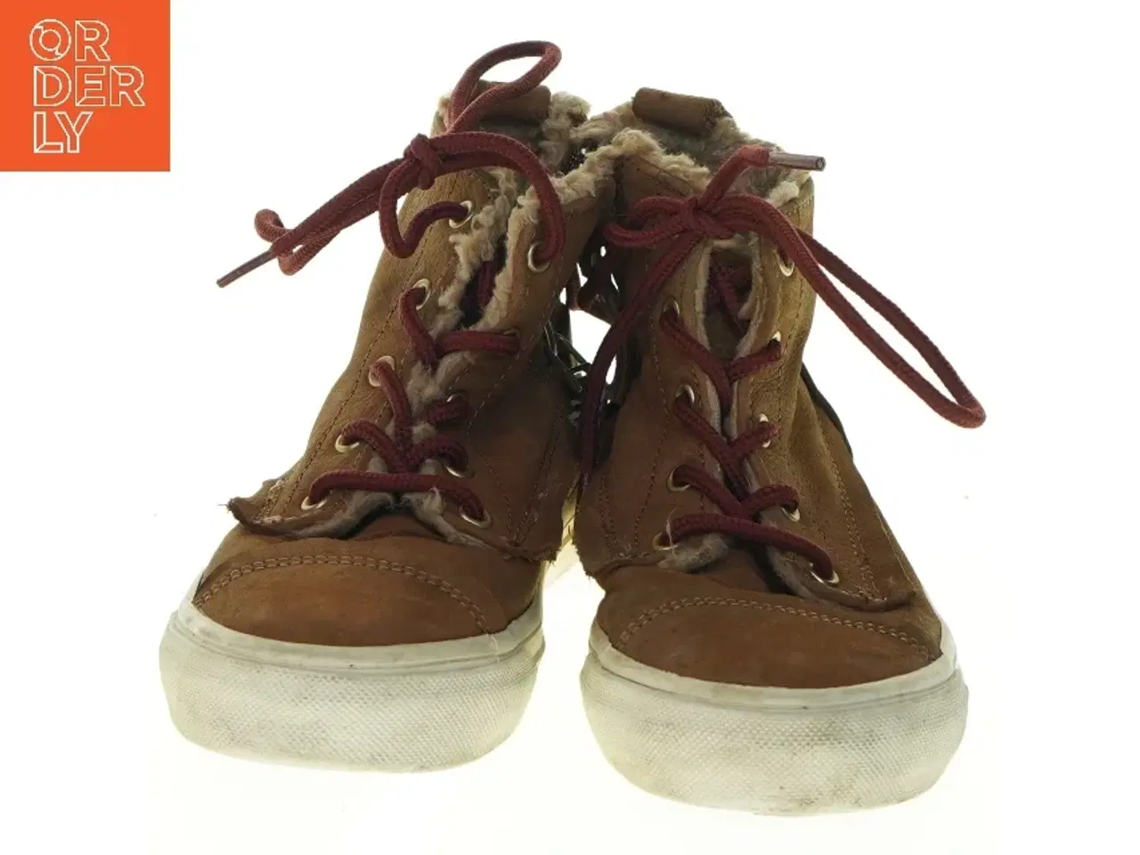 Billede 6 - Brune højtop sneakers med foer fra Zara (str. 28., 29)