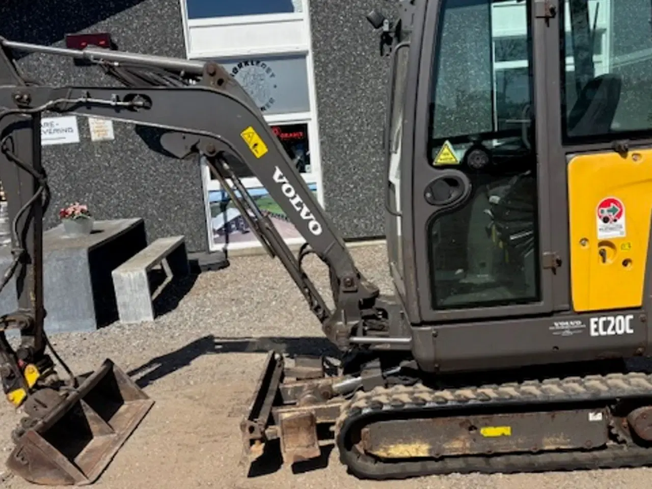 Billede 2 - Volvo EC20E KIPBART PLANERBLAD, SKOVLSÆT/STATIV