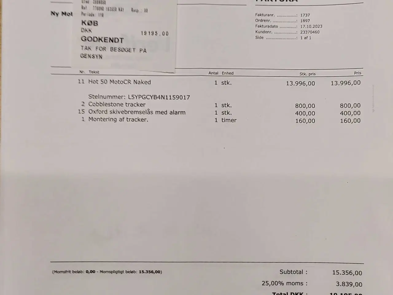 Billede 11 - Hot 50 motoCR naked 