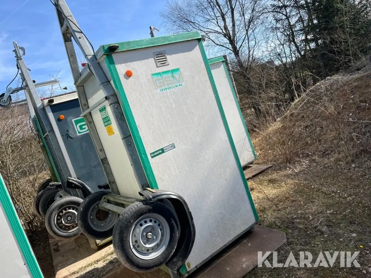 Billede 2 - Toiletvogn Scanvogn WC-Flex