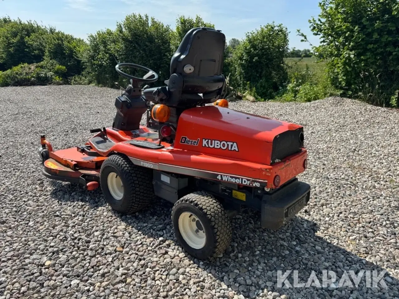Billede 4 - Plæneklipper Kubota F1900