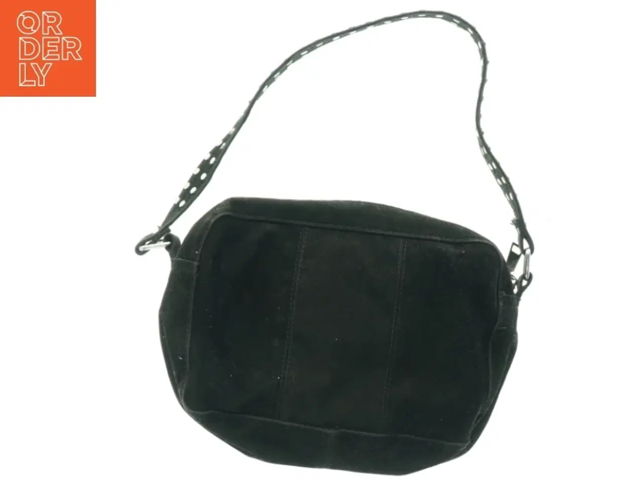 Billede 2 - Sort bæltetaske med nitter fra Noella (str. 26 x 20 cm)