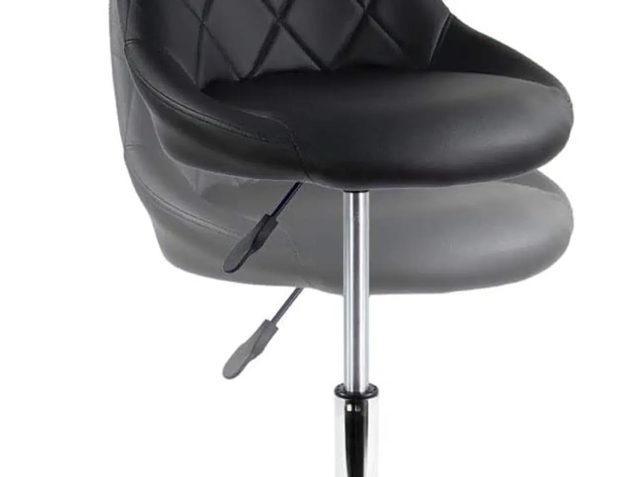 Billede 5 -  FURWOO Stool PU Leather Bar Stool Swivel Counter