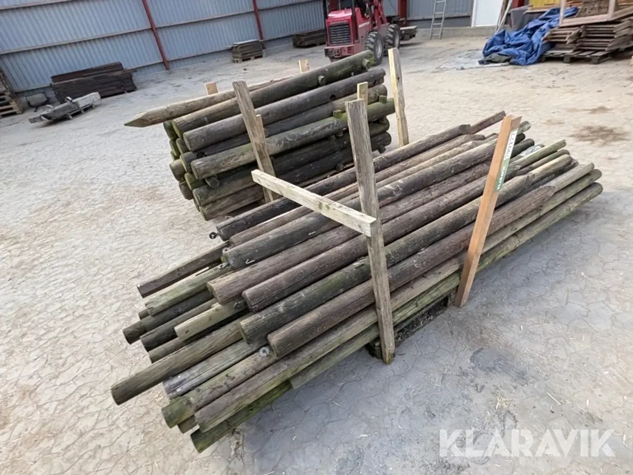 Billede 4 - Stolper assorteret 70 styk