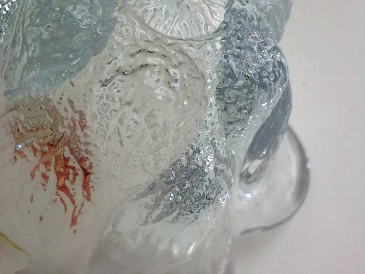 Billede 10 - Holmegaard 10 stk. SW æg is glas blomst KREA