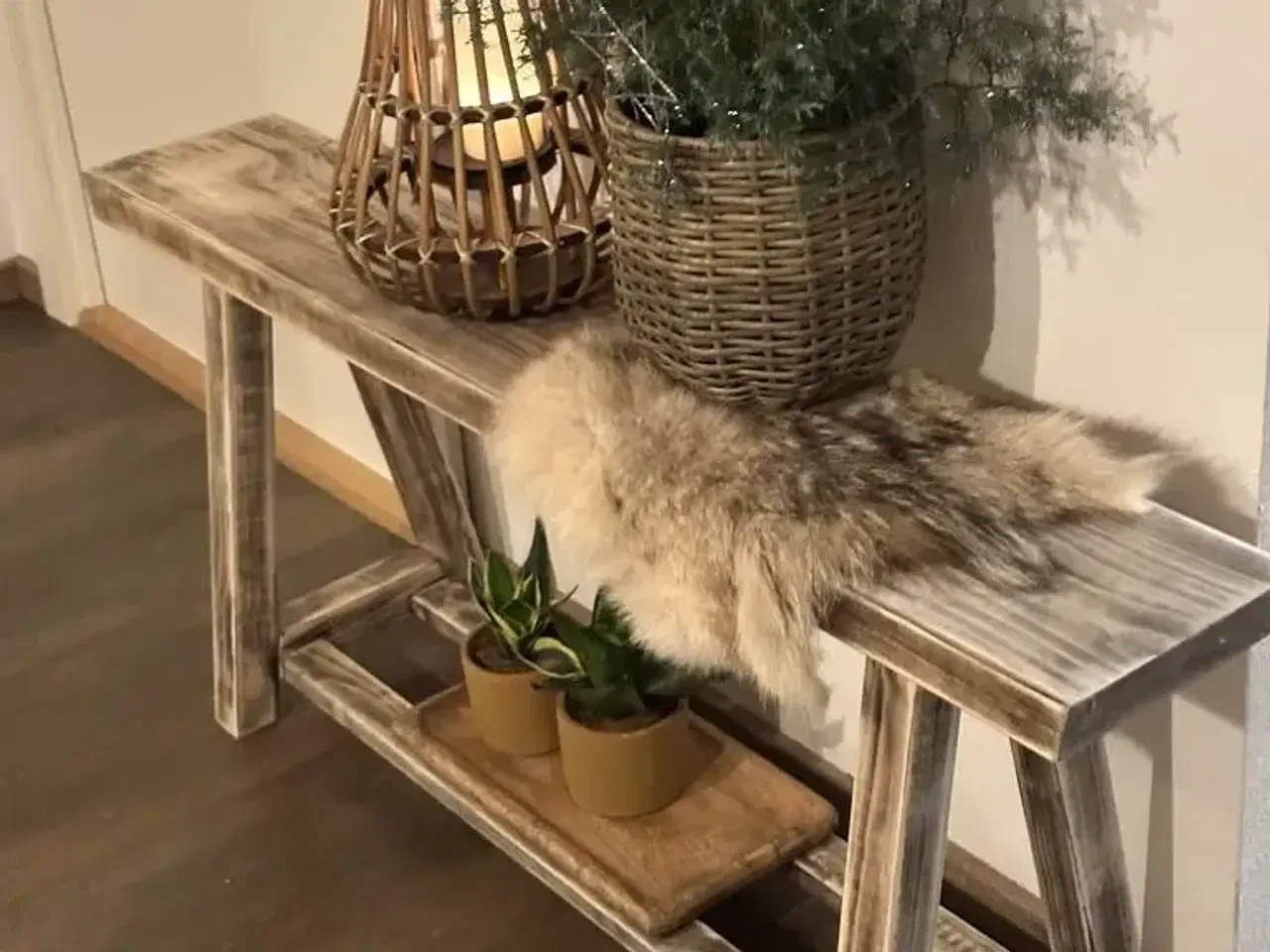 Billede 2 - Rustik Bænk/Konsolbord