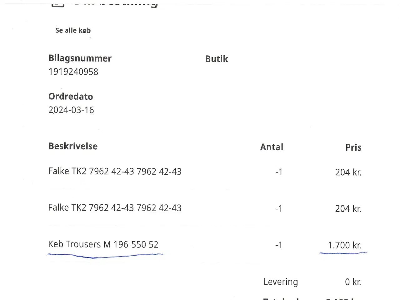 Billede 4 - Fjällräven Keb Trousers men