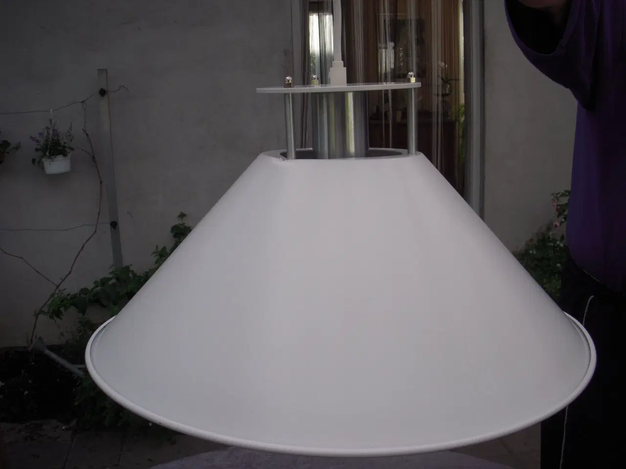 Billede 1 - Hvid lampe