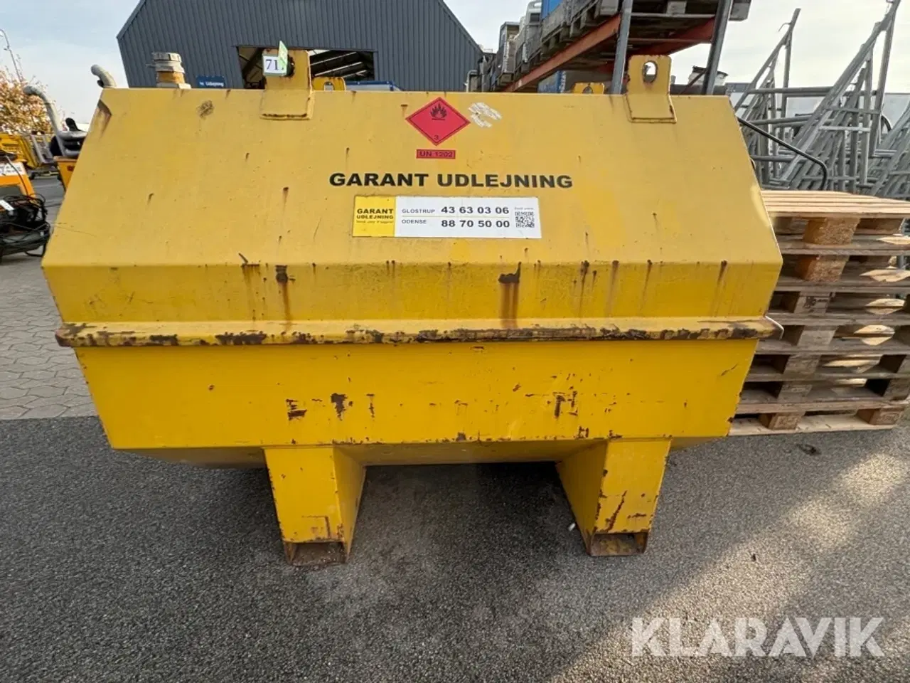 Billede 12 - Dieseltank 1500 liter med pumpe