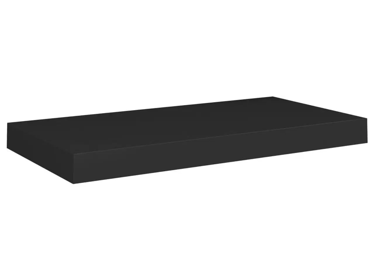 Billede 4 - Væghylder 4 stk. 50x23x3,8 cm MDF sort
