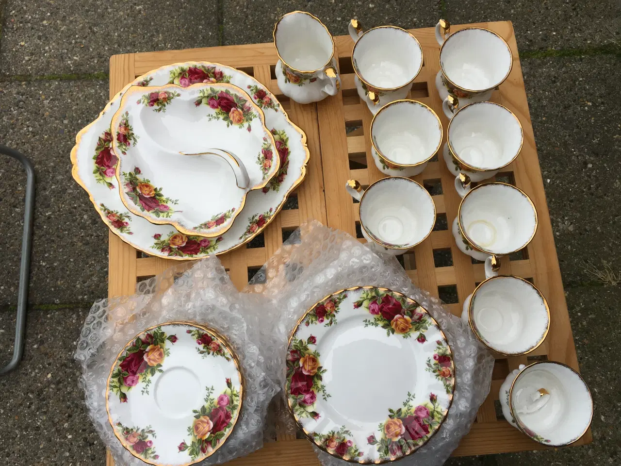 Billede 1 - Old Country Roses kaffestel