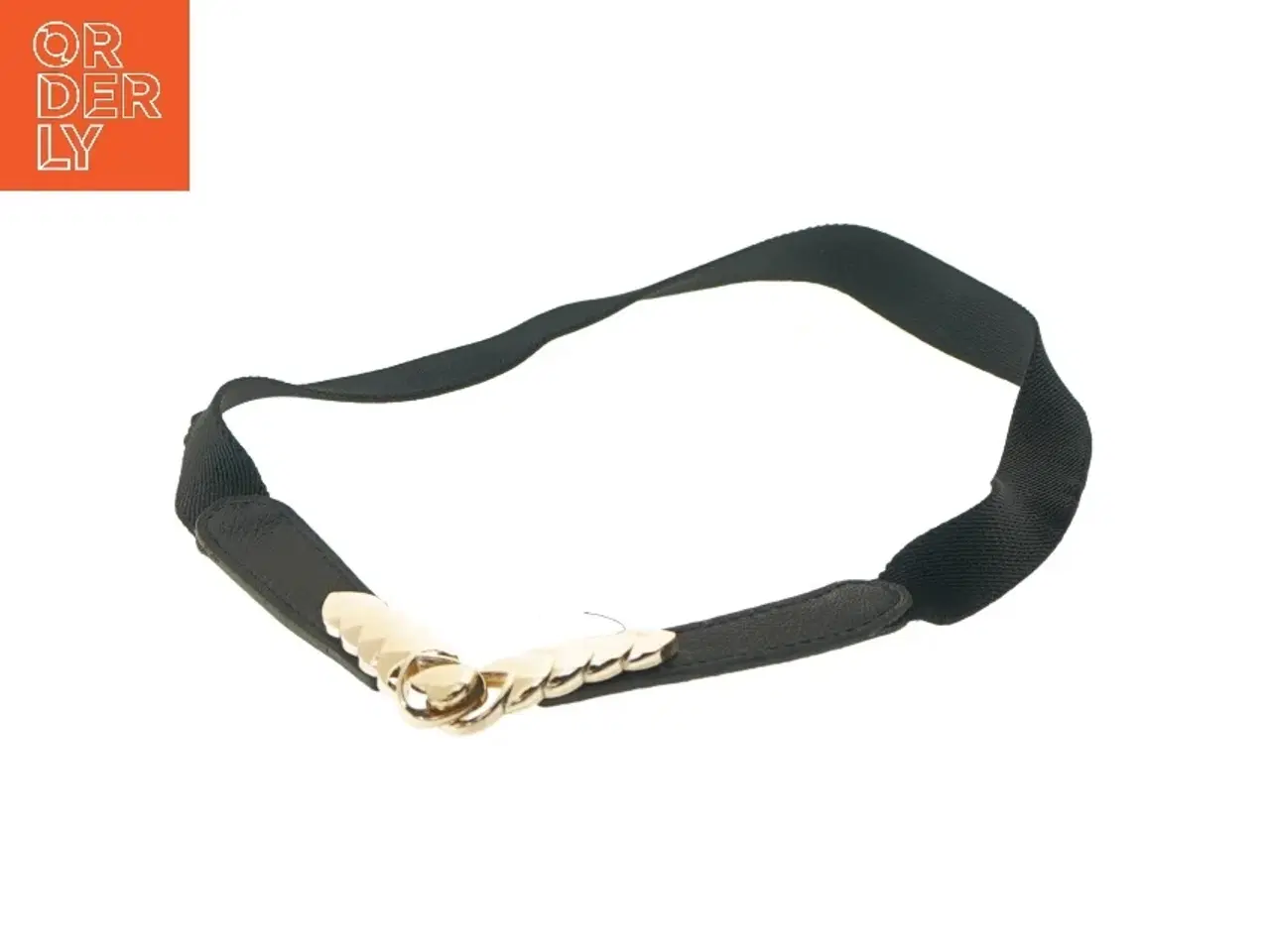 Billede 2 - Elastisk bælte med metalspænde (str. 68 cm)