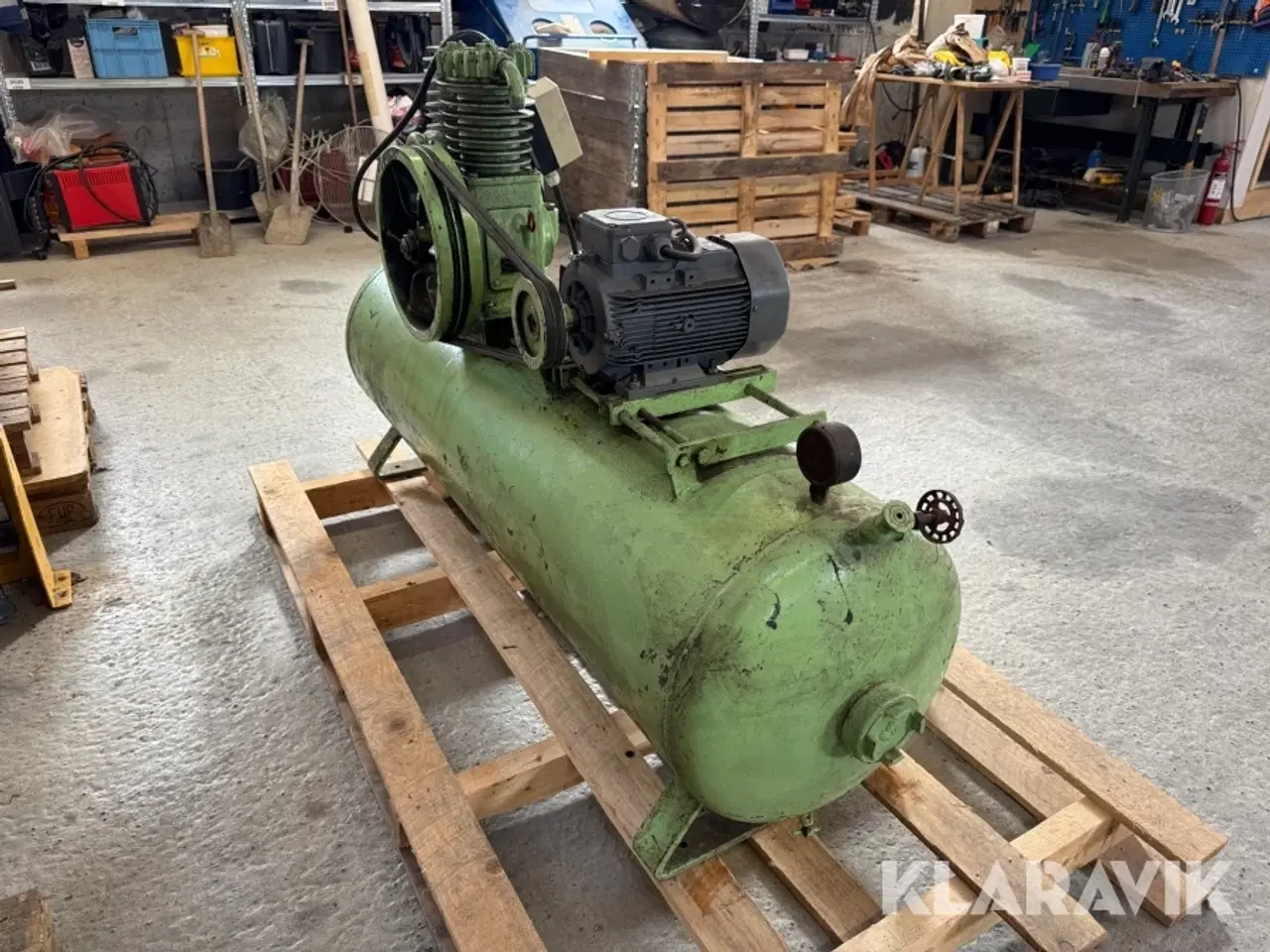 Billede 2 - Kompressor Sigurd Stenhøj 300 liter 11kg/cm2