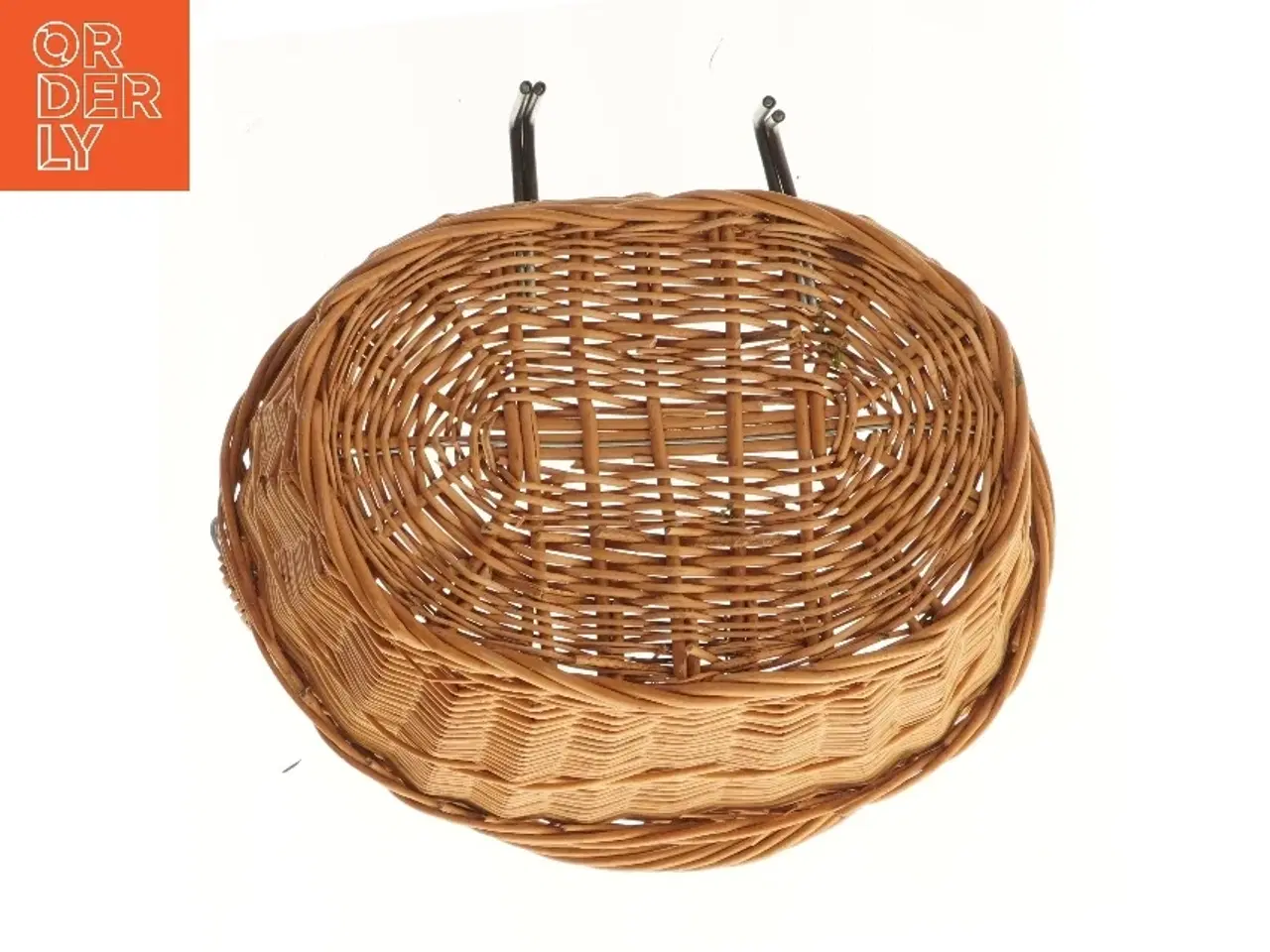 Billede 3 - Cykelkurv i flet (str. 40x30x20 cm)