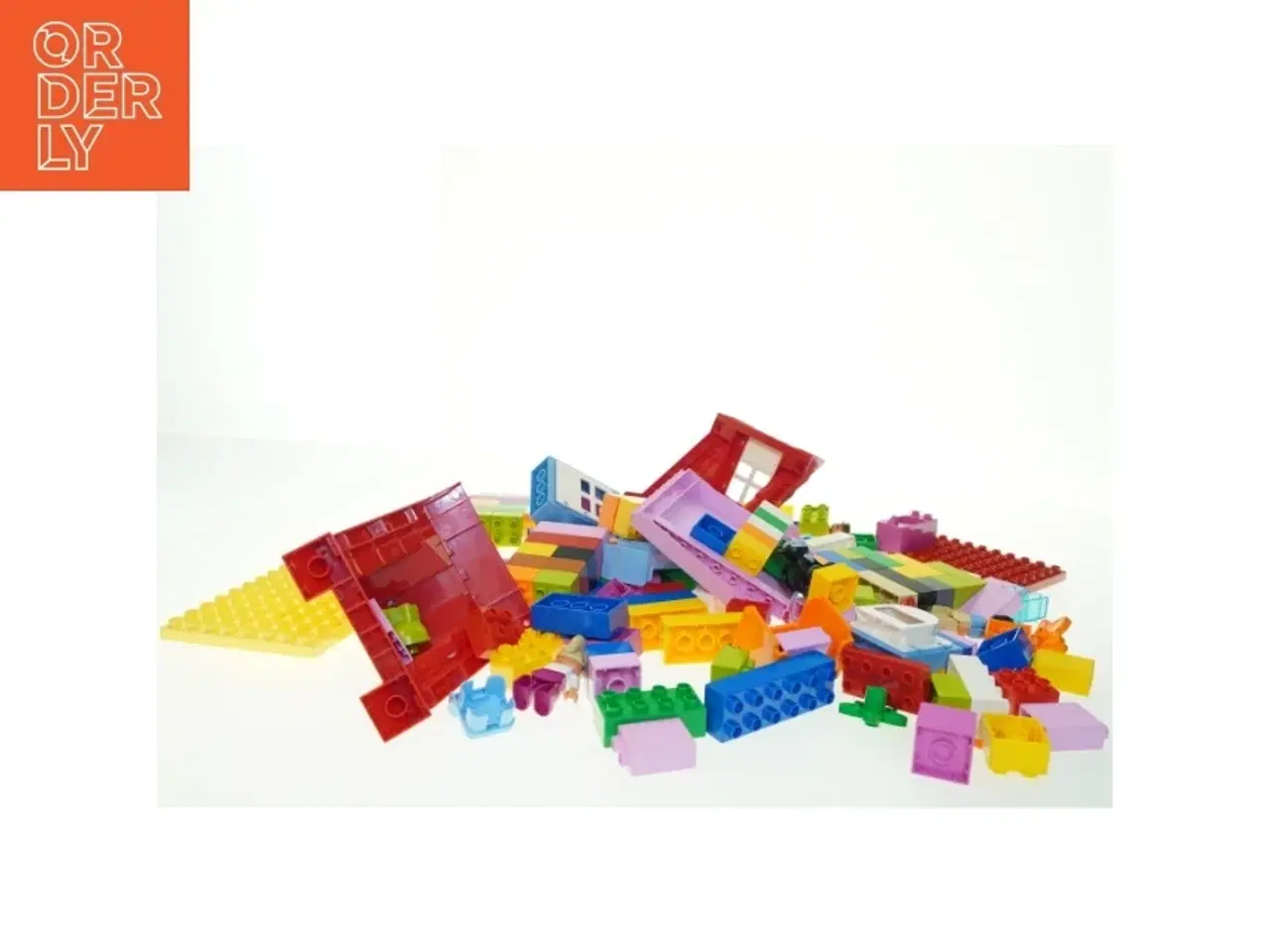 Billede 2 - Blandet LEGO klodser fra Lego (str. 25,5x13 cm)