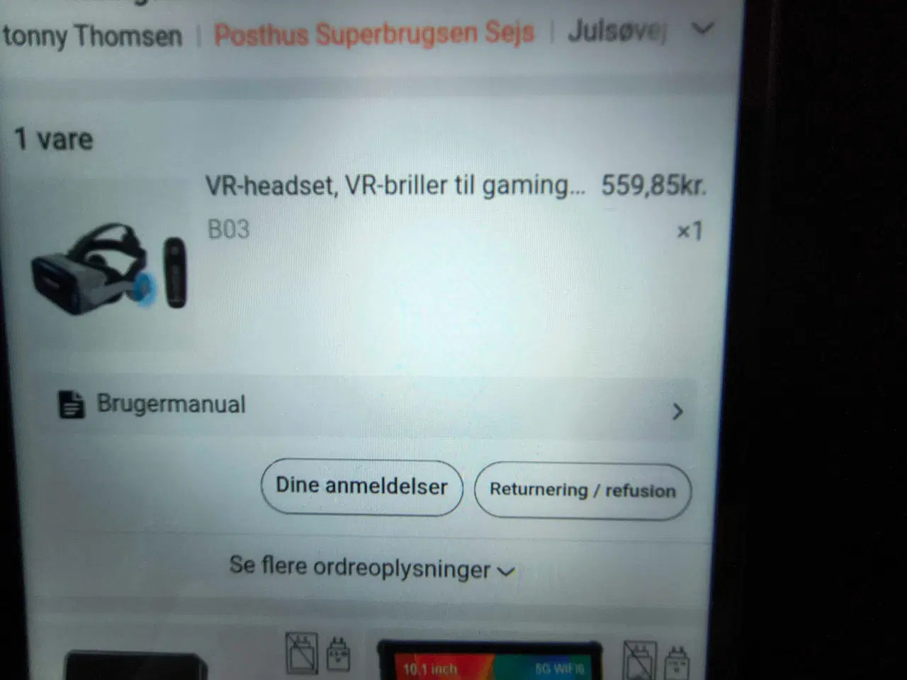 Billede 11 - Dette er den nyeste udgave af vr briller,billige