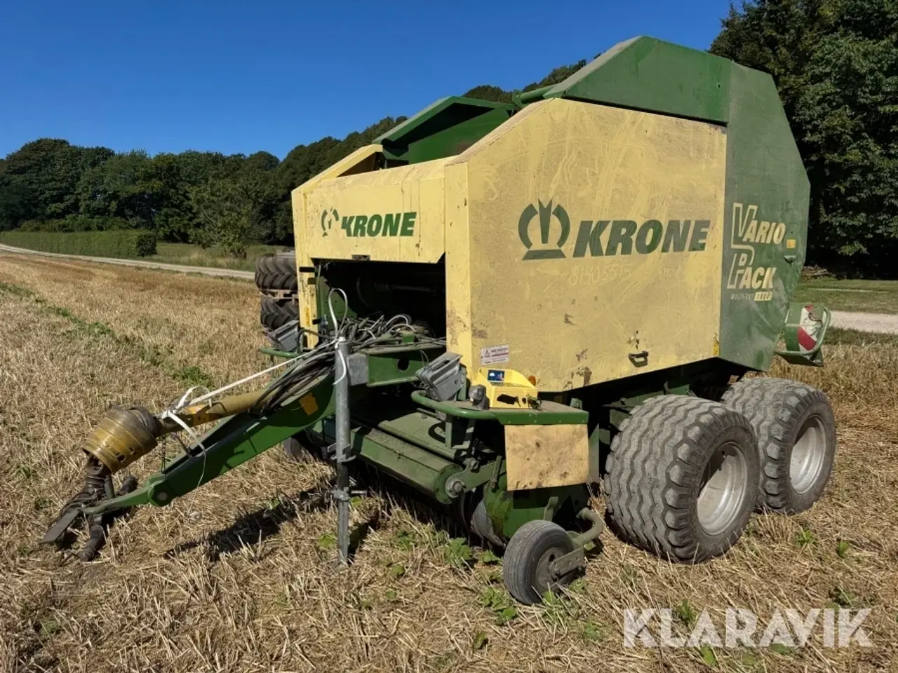 Billede 1 - Rundballepresser Krone VarioPack 1800 MultiCut