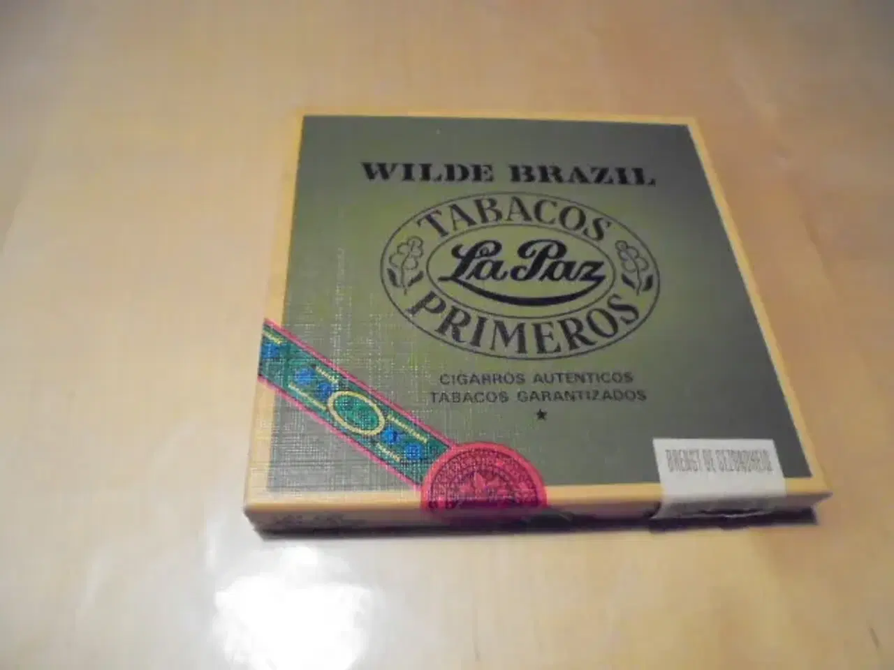 Billede 1 - ”Tabacos La Paz Primeros” - Wilde Brazil cigarer