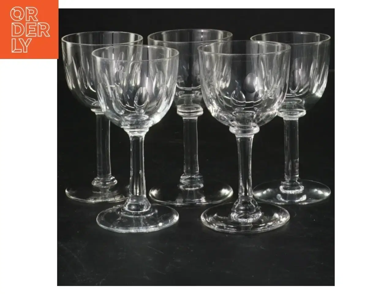 Billede 1 - Sæt af 5 glas (str. 10 cm. 5 styk)