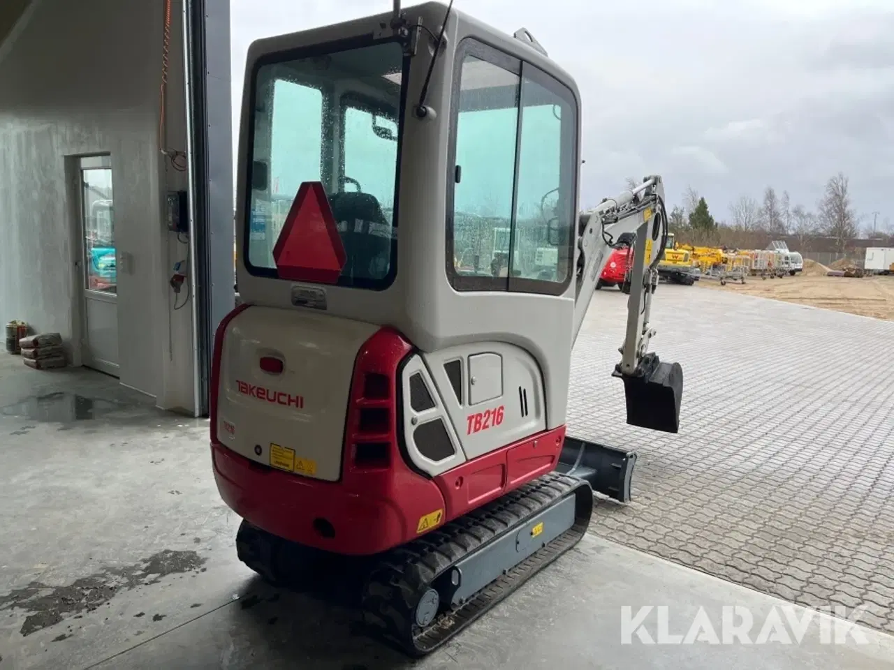 Billede 3 - Minigraver Takeuchi TB216