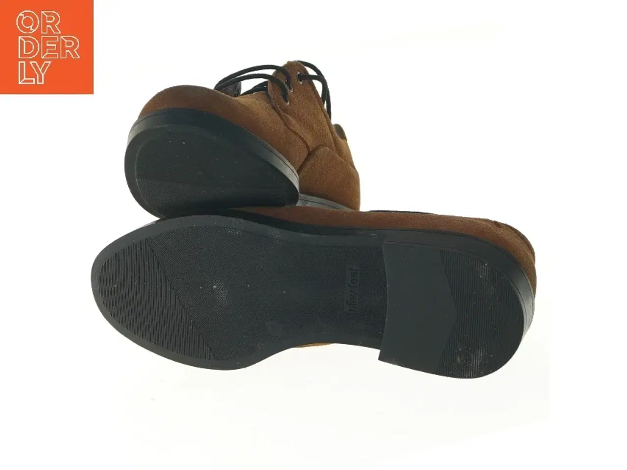 Billede 5 - Brune ruskindsko størrelse 38 fra New Feet (str. 38 )
