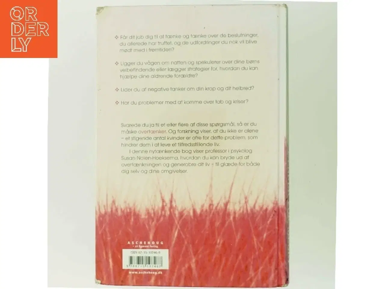 Billede 3 - Kvinder der tænker for meget af Susan Nolen-Hoeksema (Bog)