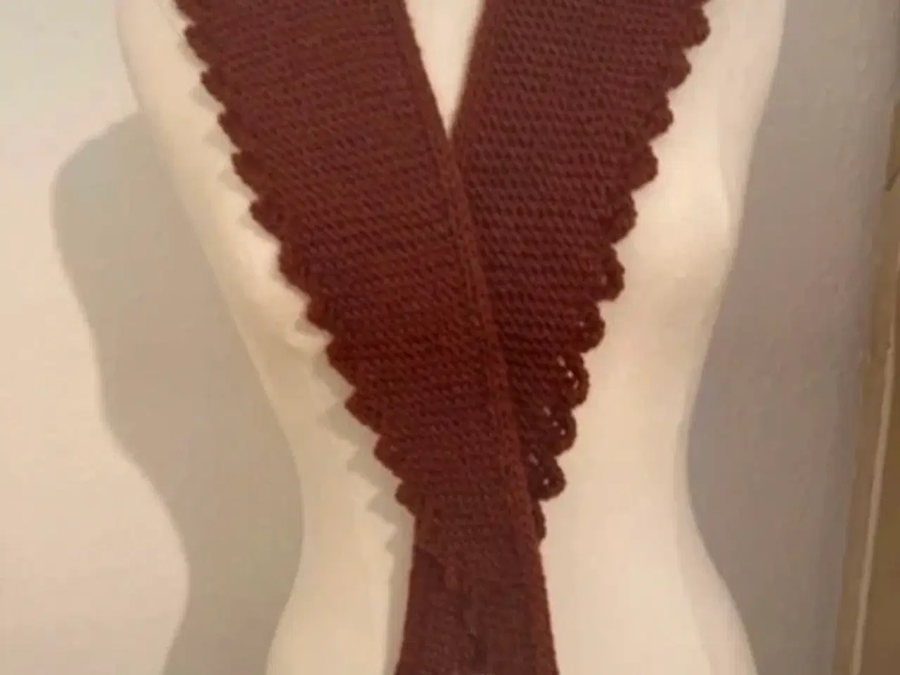 Billede 2 - Strikkede halstørklæde 