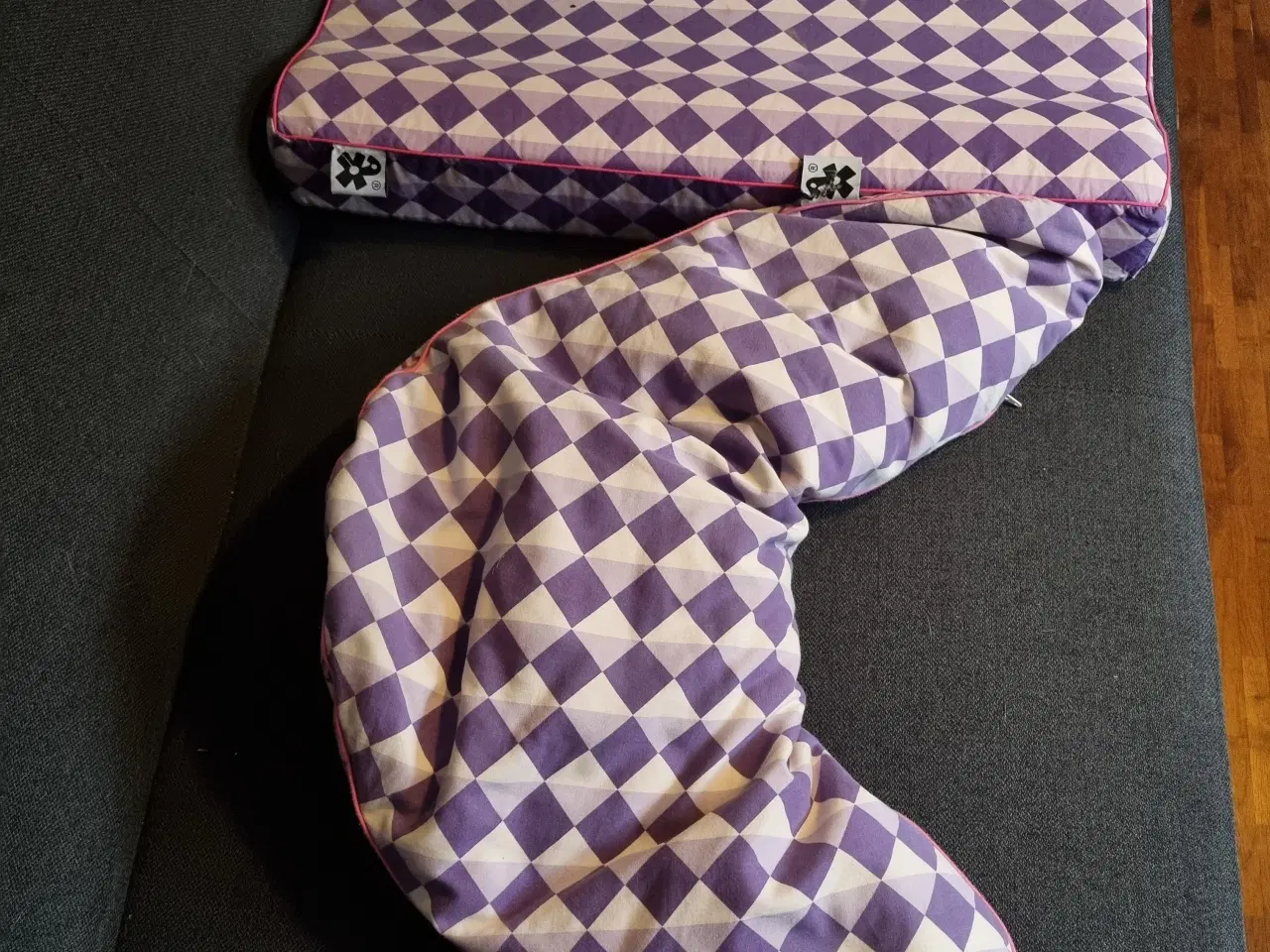 Billede 1 - Sebra pusle- og ammepude