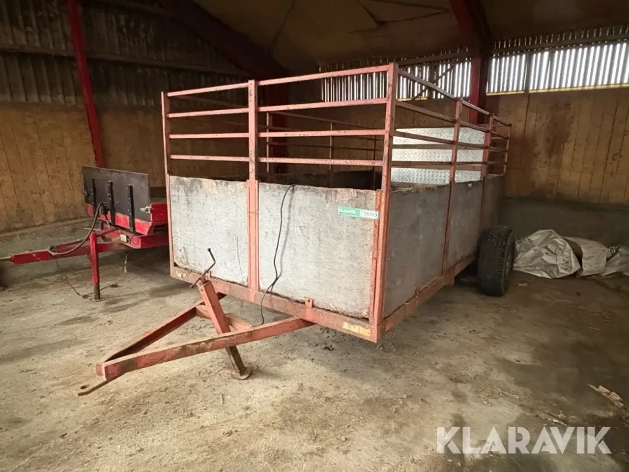 Billede 1 - Kreaturvogn