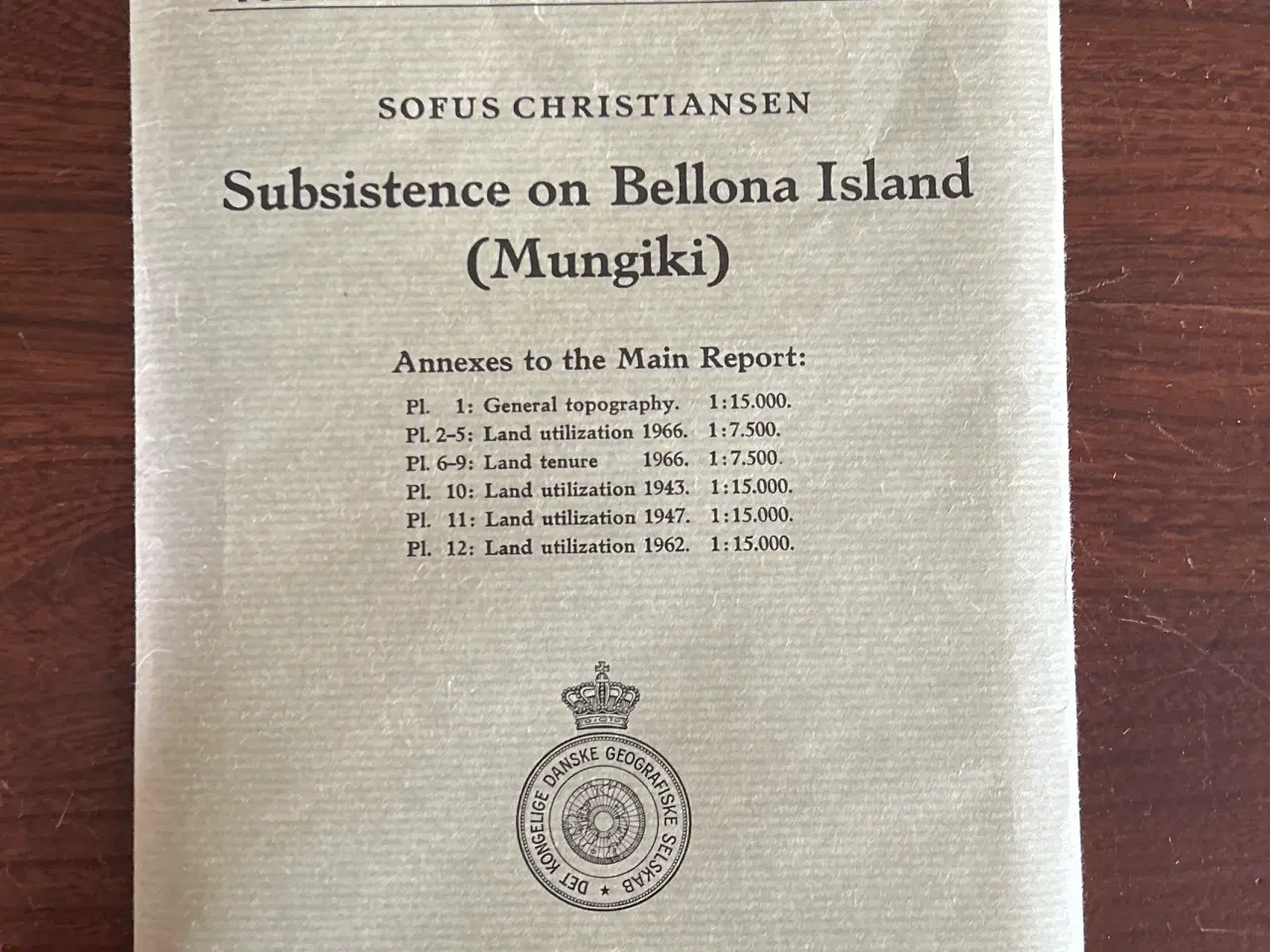 Billede 5 - Subsistence on Bellona Island (Mungiki)