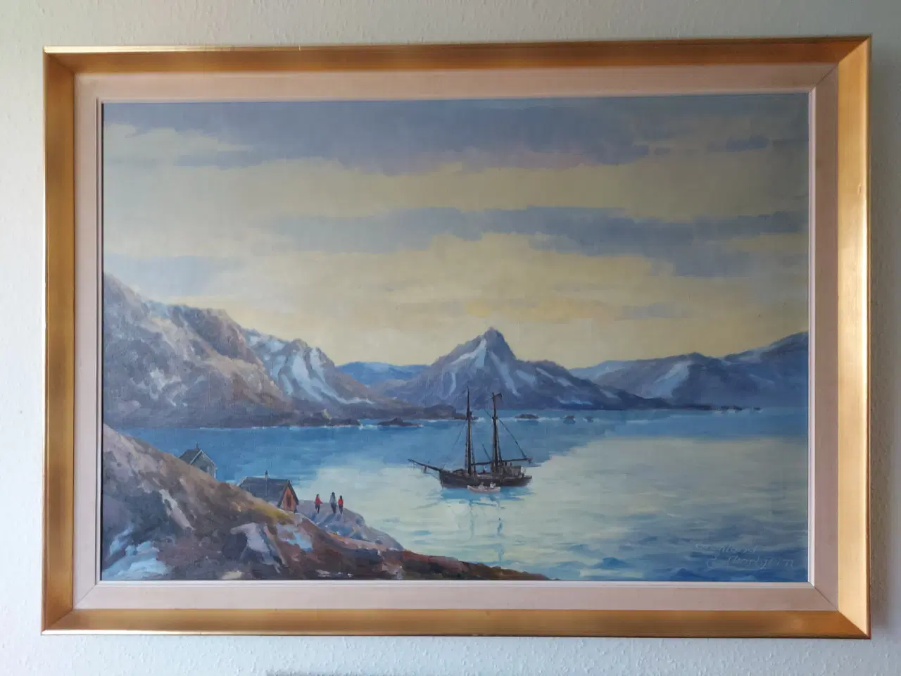 Billede 2 - Oliemaleri af Thorbjørn Andersen